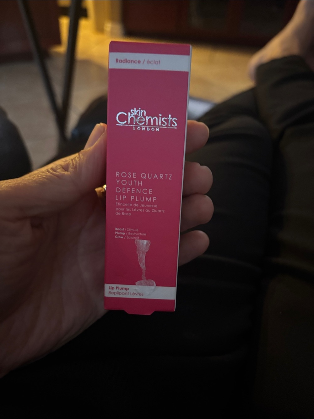 Skin Chemists Rose Quartz Youth Defence Lip Plump - Pink